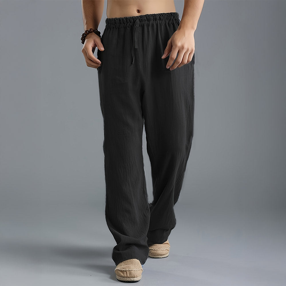 Chris - samuel linen pants | Breathable Lightweight Trousers - Image 6