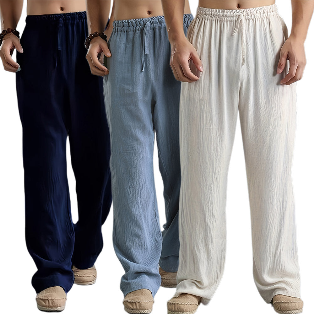 Chris - samuel linen pants | Breathable Lightweight Trousers - Image 7