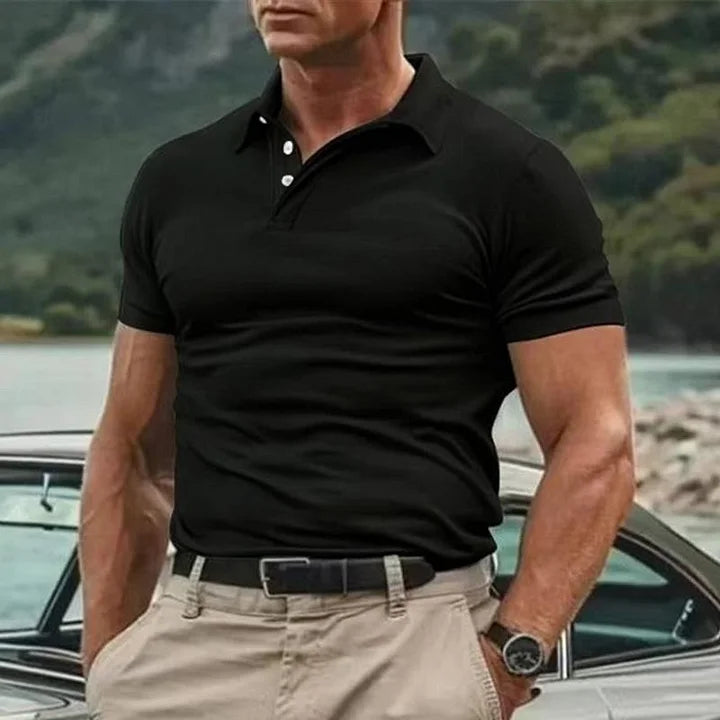 Saul | Summer Polo Shirt for Men - Lightweight and Stylish - Image 5