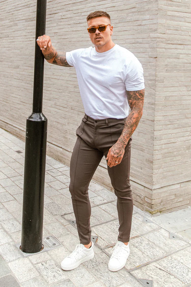 Josephus | Stylish Slim Fit Men's Trousers for Every Occasion - Image 8