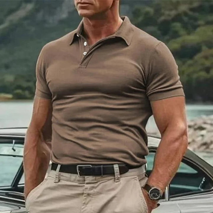 Saul | Summer Polo Shirt for Men - Lightweight and Stylish - Image 6
