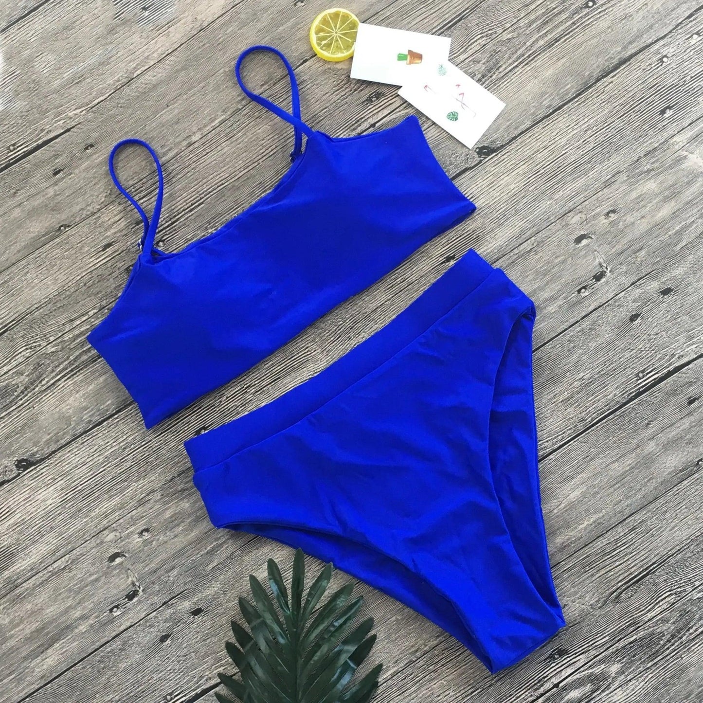 Couture-moda | Women’s Waisted Bikini Swimsuit - Tummy Control, Padded Two-Piece - Image 5