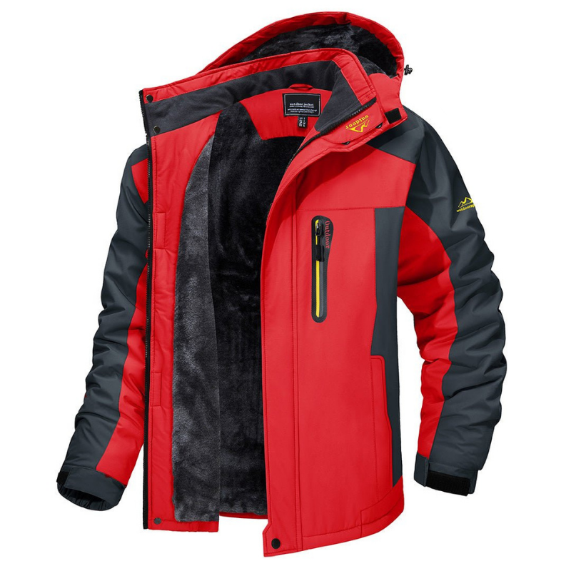Ruben | Men's Hooded Winter Jacket - Image 3