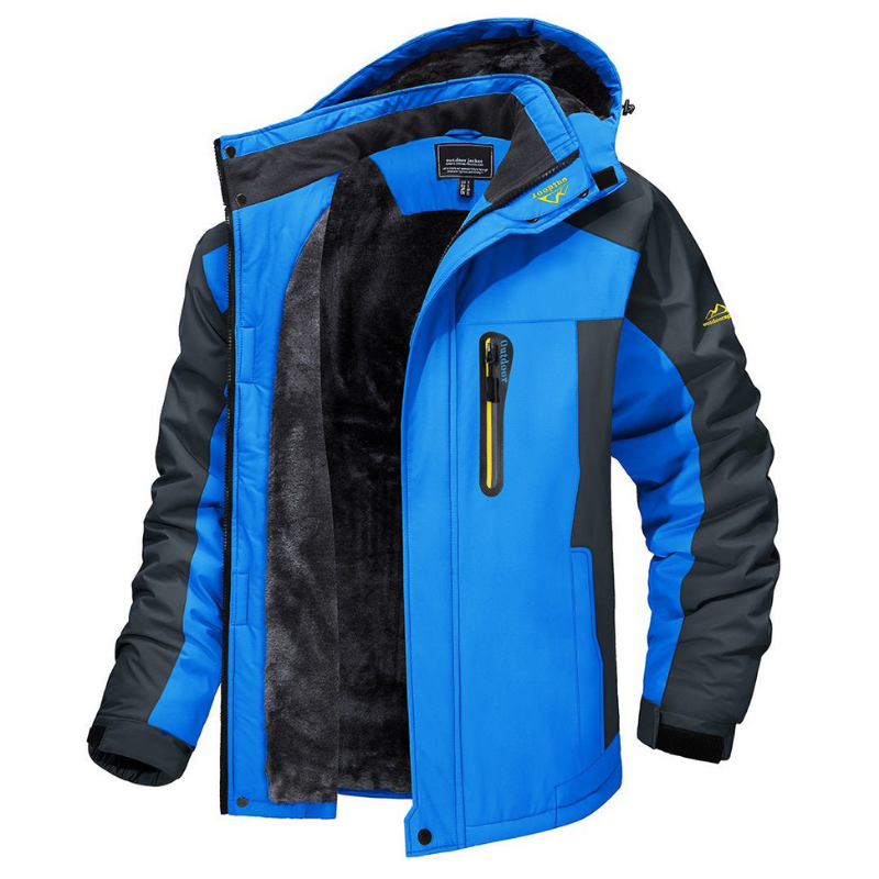 Ruben | Men's Hooded Winter Jacket - Image 4