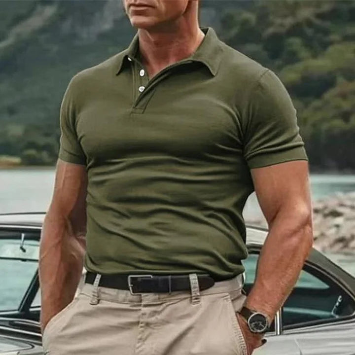 Saul | Summer Polo Shirt for Men - Lightweight and Stylish - Image 4
