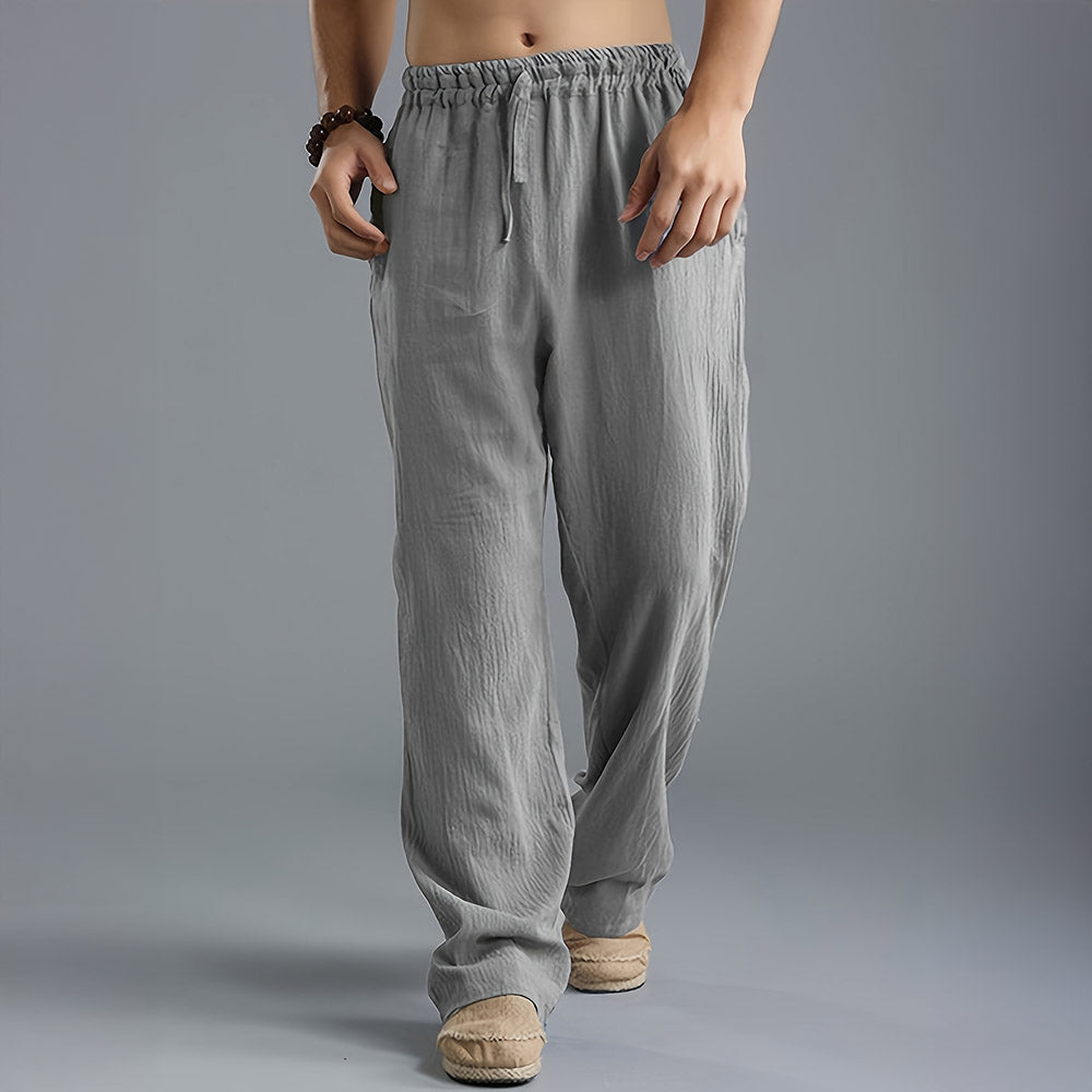 Chris - samuel linen pants | Breathable Lightweight Trousers - Image 3