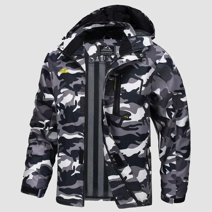Dorian | Men's Lightweight Hooded Rain Jacket - Image 12