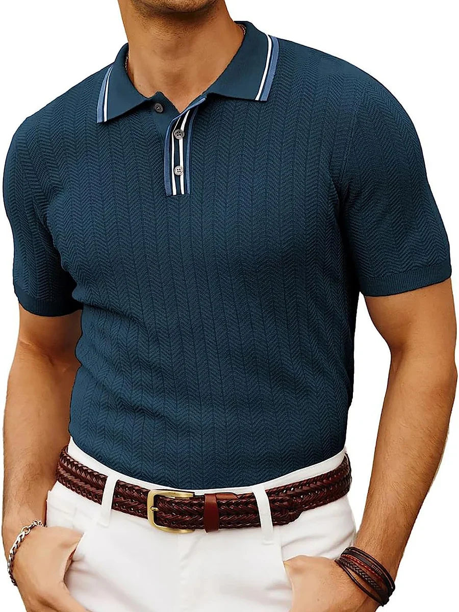Ross | Comfortable Summer Polo for Men - Image 2
