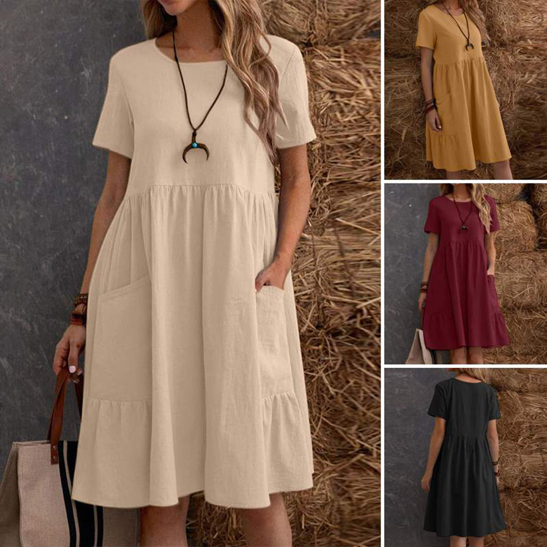 Scarlett | Soft Fabric Summer Dress with Stylish Look - Image 6