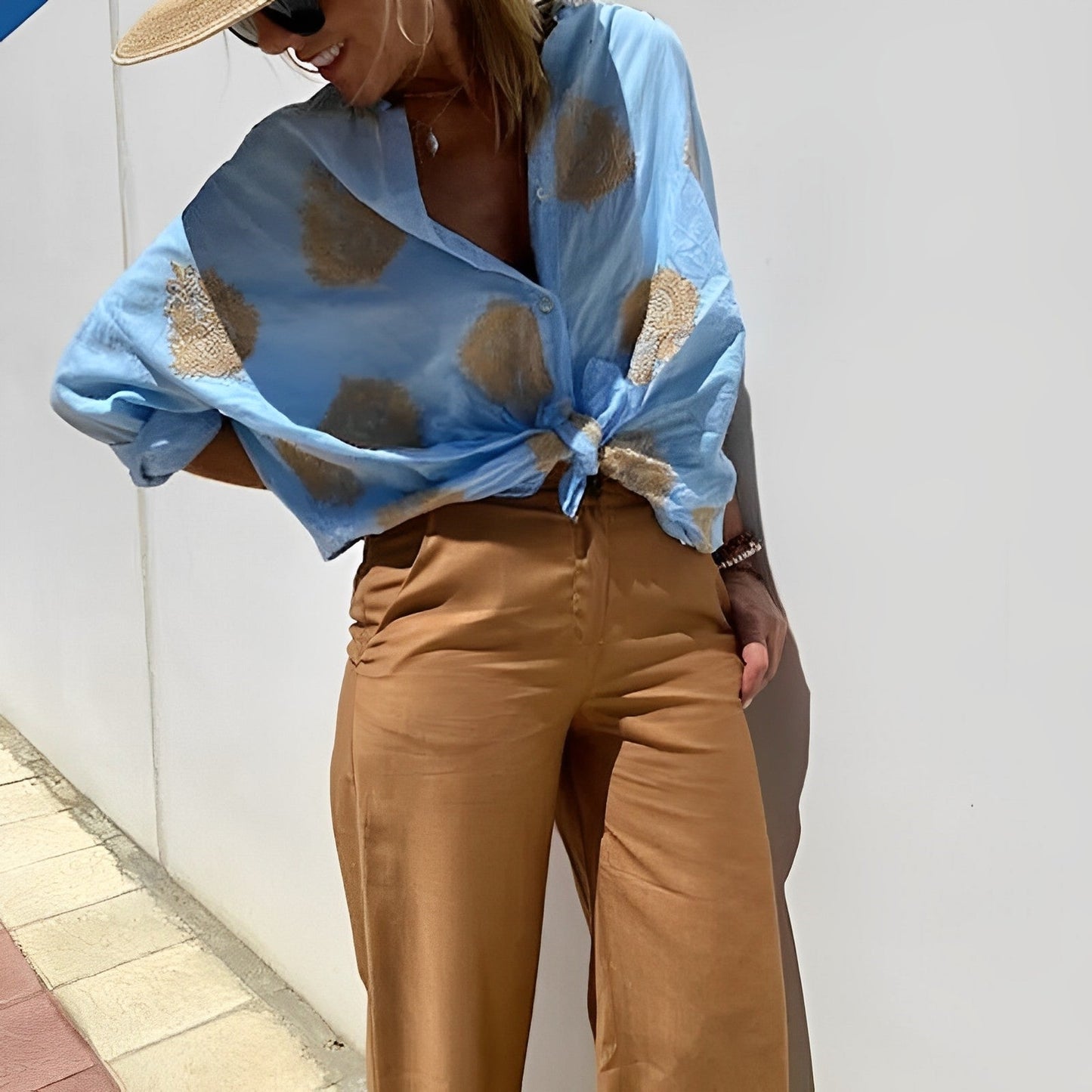 Paige | Stylish Button-Up Blouse for Women - Image 5
