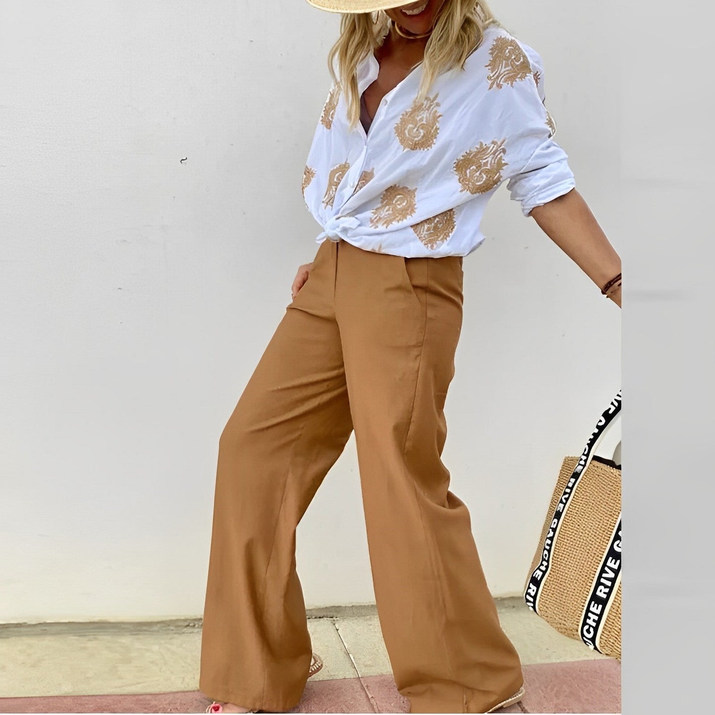 Paige | Stylish Button-Up Blouse for Women - Image 6