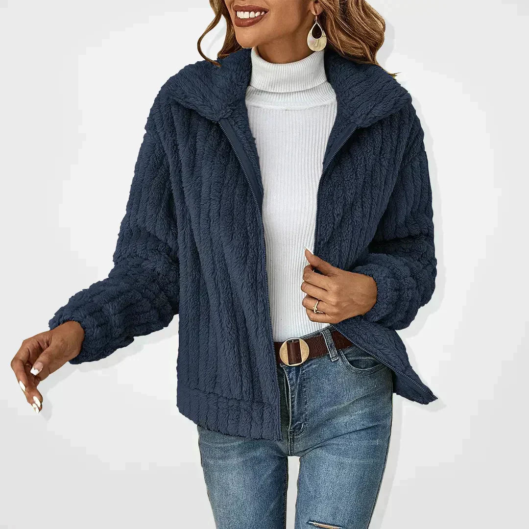 Stephanie | Luxurious Plush Fleece Jacket - Image 2