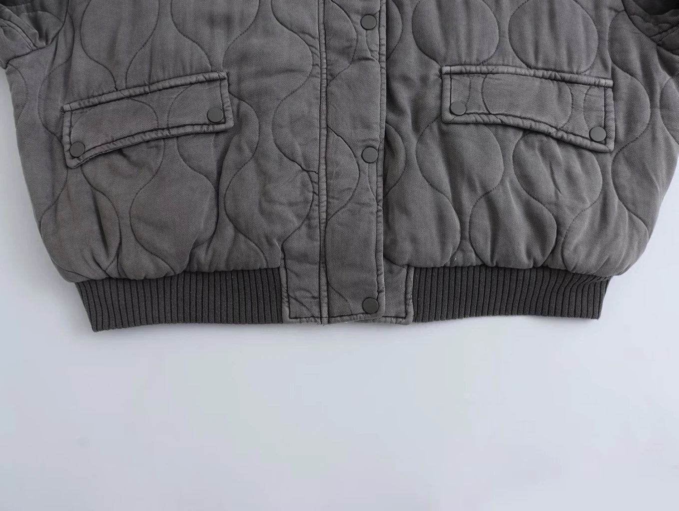 Sylvia | Women's Oversized Bomber Jacket - Image 6