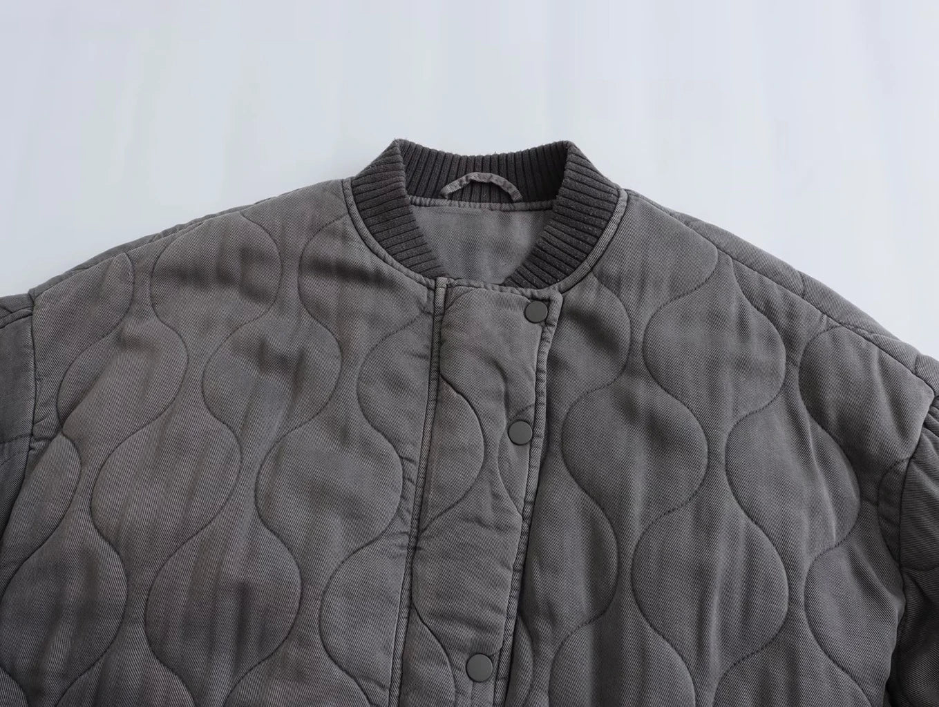 Sylvia | Women's Oversized Bomber Jacket - Image 5