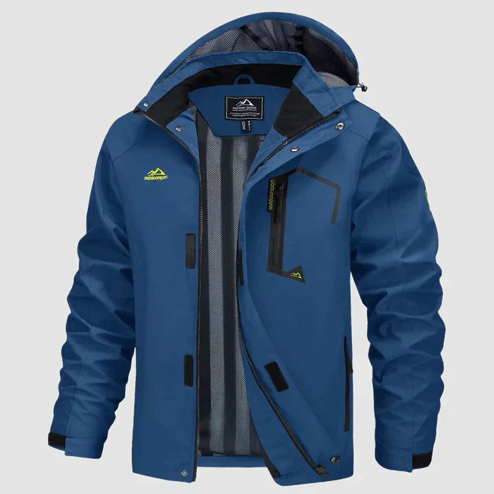 Dorian | Men's Lightweight Hooded Rain Jacket - Image 2
