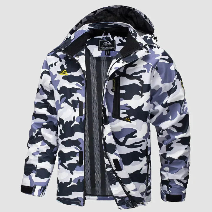 Dorian | Men's Lightweight Hooded Rain Jacket - Image 10