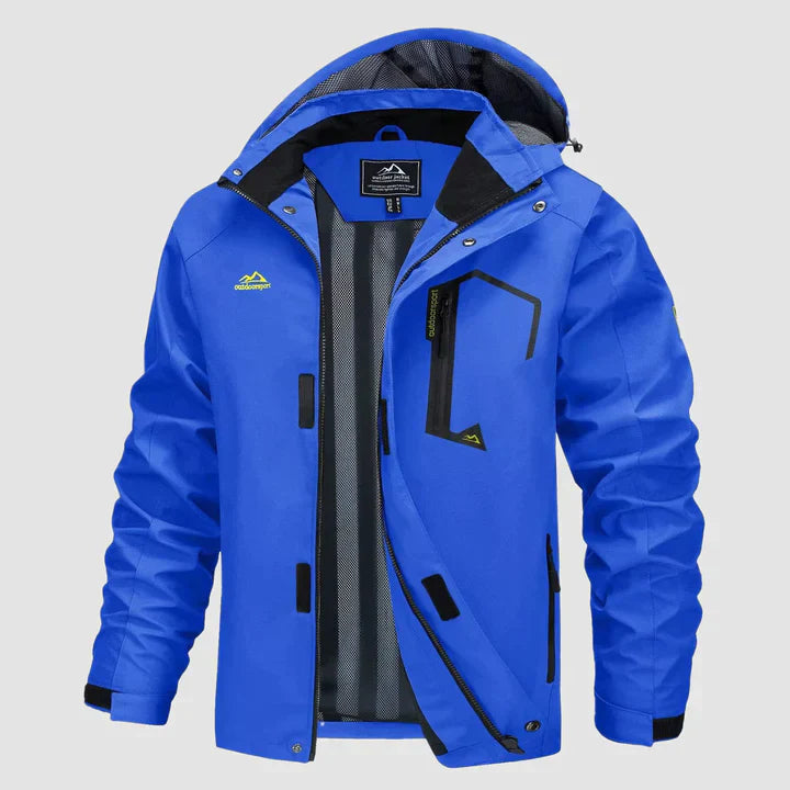 Dorian | Men's Lightweight Hooded Rain Jacket - Image 8