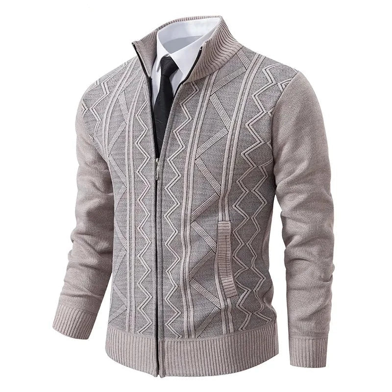 Jeff | Men's Zip-Up Puffer Jacket - Image 8