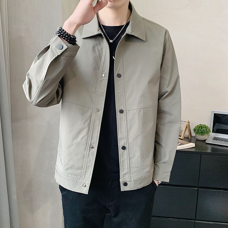 Joel | Casual Down Collar Jacket for Men - Image 1