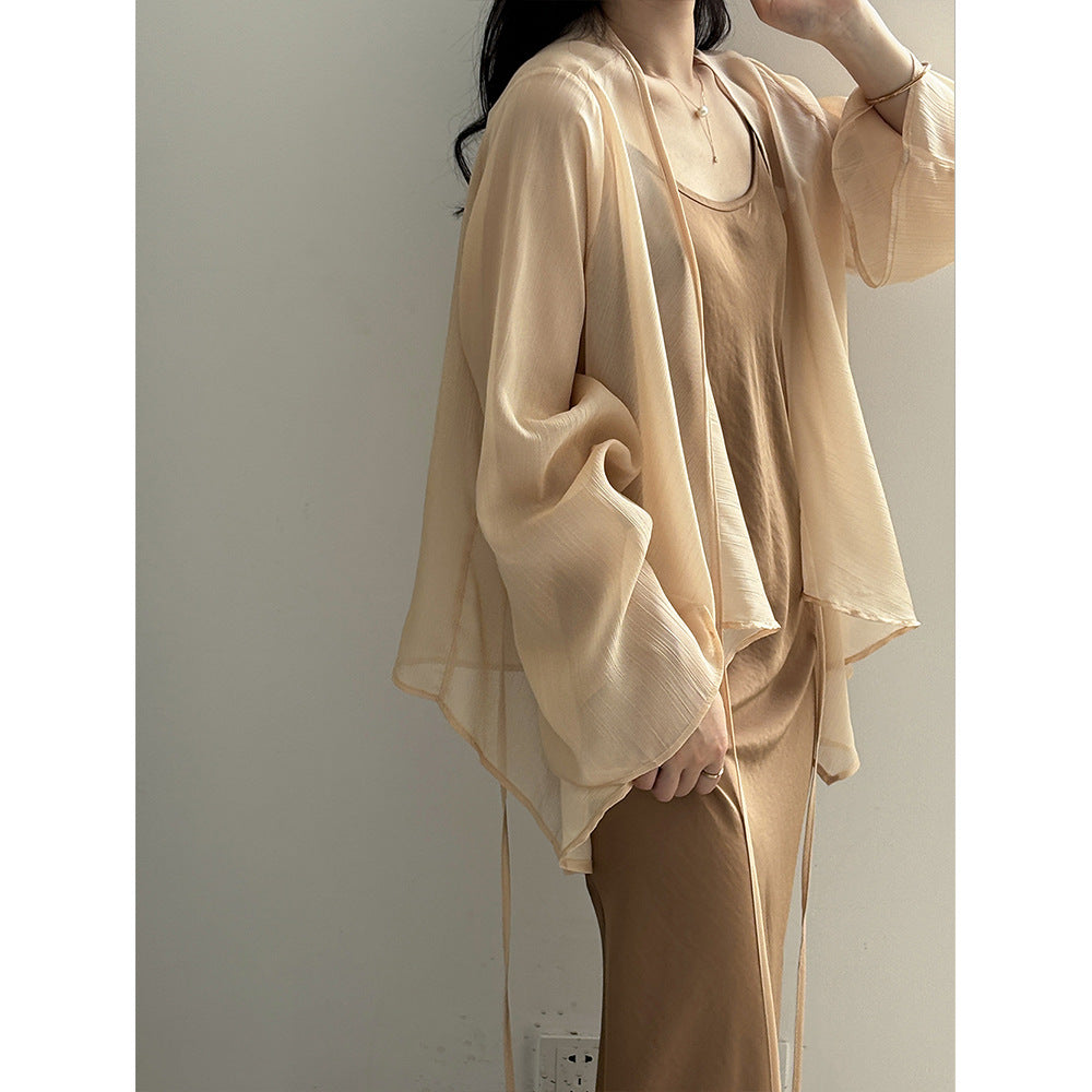 Sophia | Women's Open Front Lightweight Cardigan - Image 4