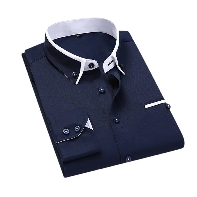 Ike | Stylish Casual Long Sleeve Shirt for Men - Image 3