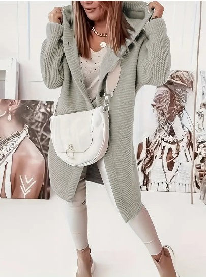 Sheryl | Women's Hooded Oversized Cardigan - Image 7