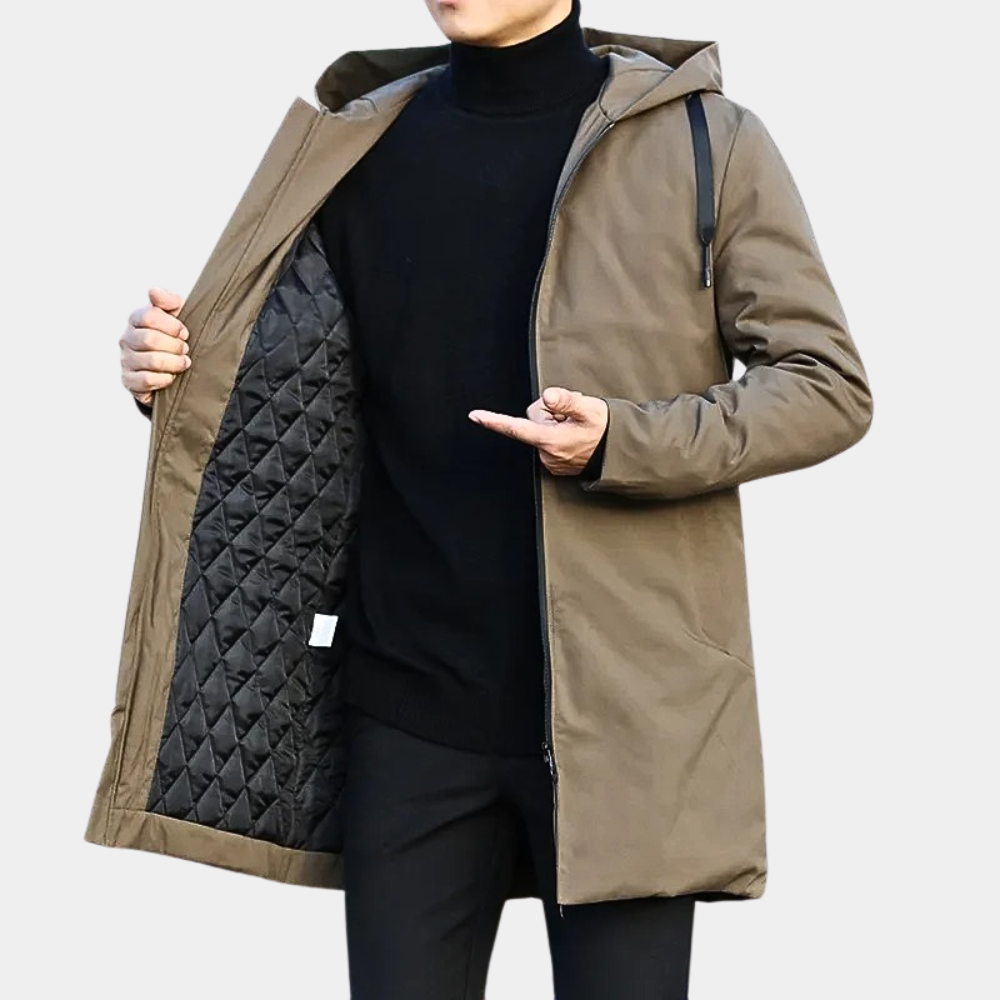 Teddy | Men's Hooded Zip-Up Casual Jacket - Image 3