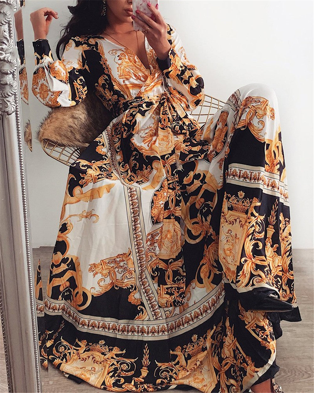 Harmony | Bohemian Maxi Dress - Elegant and Flowy - Image 11