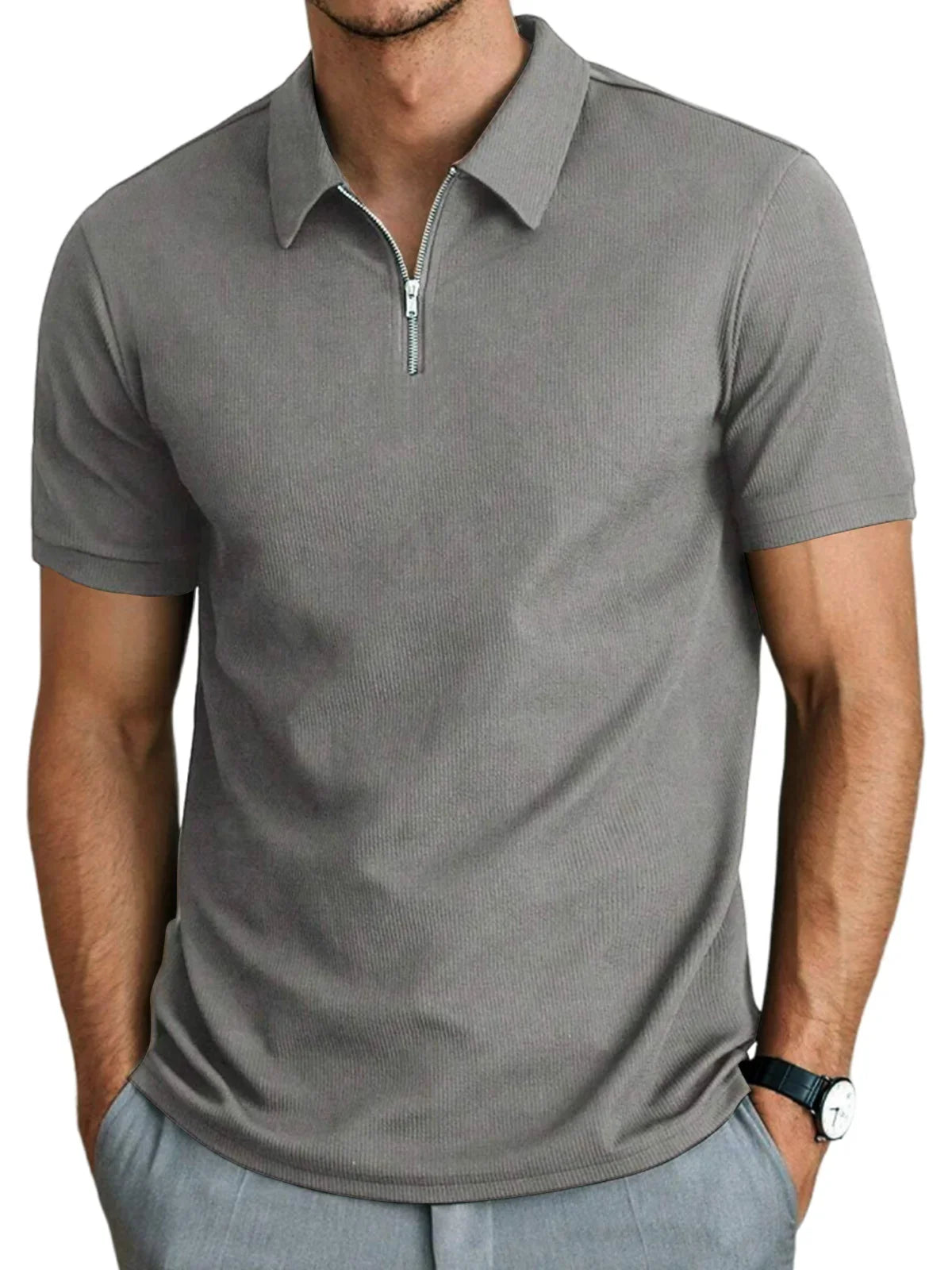 Alfred | Stylish Summer Polo for Men - Image 3
