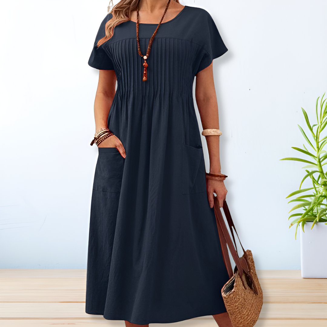 Susan | Jacqueline Relaxed Fit Casual Day Dress - Image 3