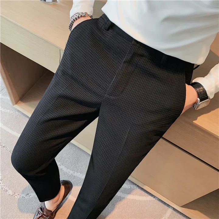 Paul | Slim-Fit Black Pants for Men - Image 4