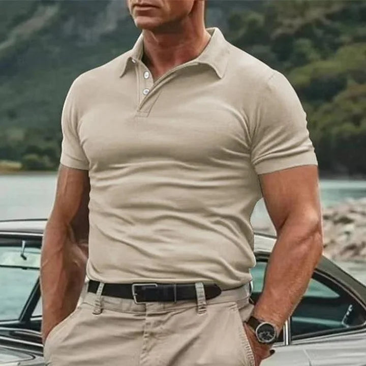 Saul | Summer Polo Shirt for Men - Lightweight and Stylish - Image 3
