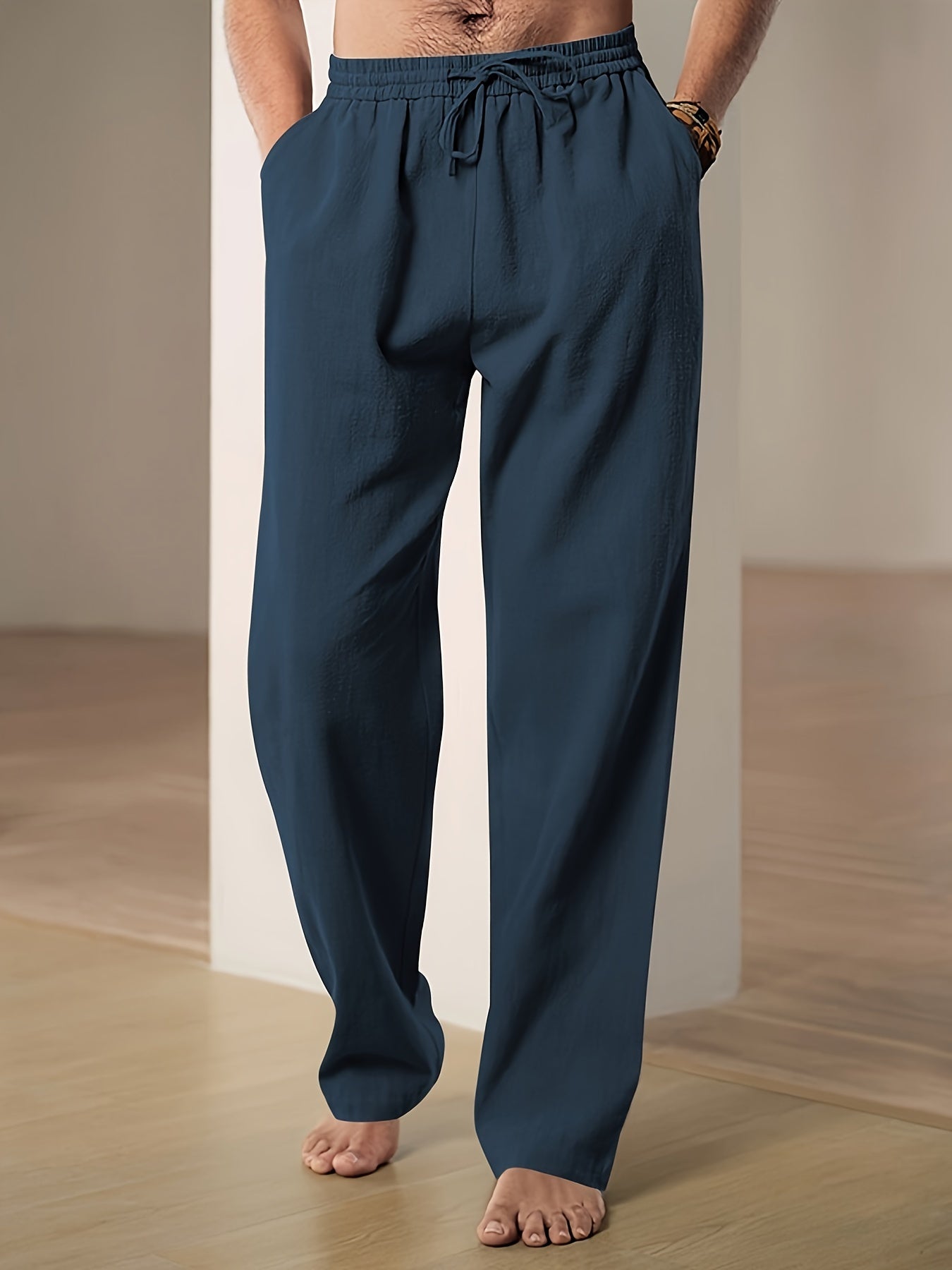 Omar | Relaxed Fit Drawstring Pants for Men - Comfortable Summer Style - Image 7