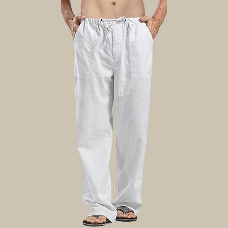Reed | Comfortable Linen Summer Pants for Effortless Style - Image 8