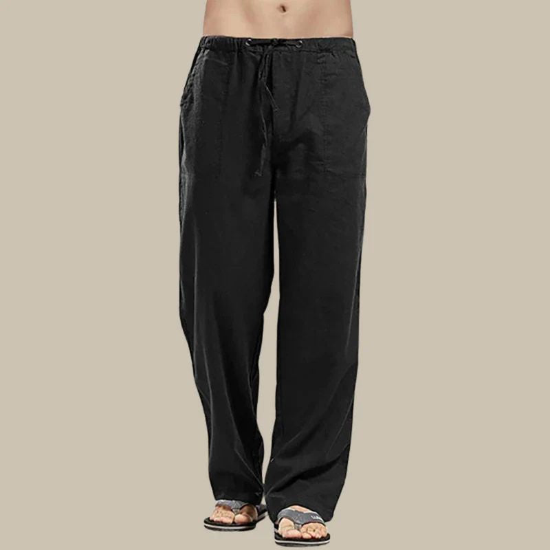 Reed | Comfortable Linen Summer Pants for Effortless Style - Image 2