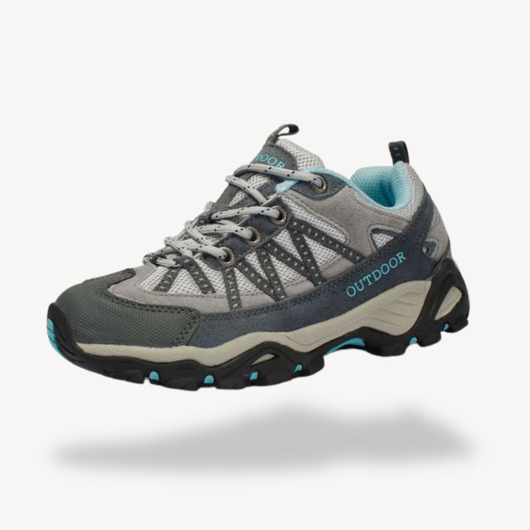 Louie | Women's orthopaedic hiking shoes made from suede - Image 7