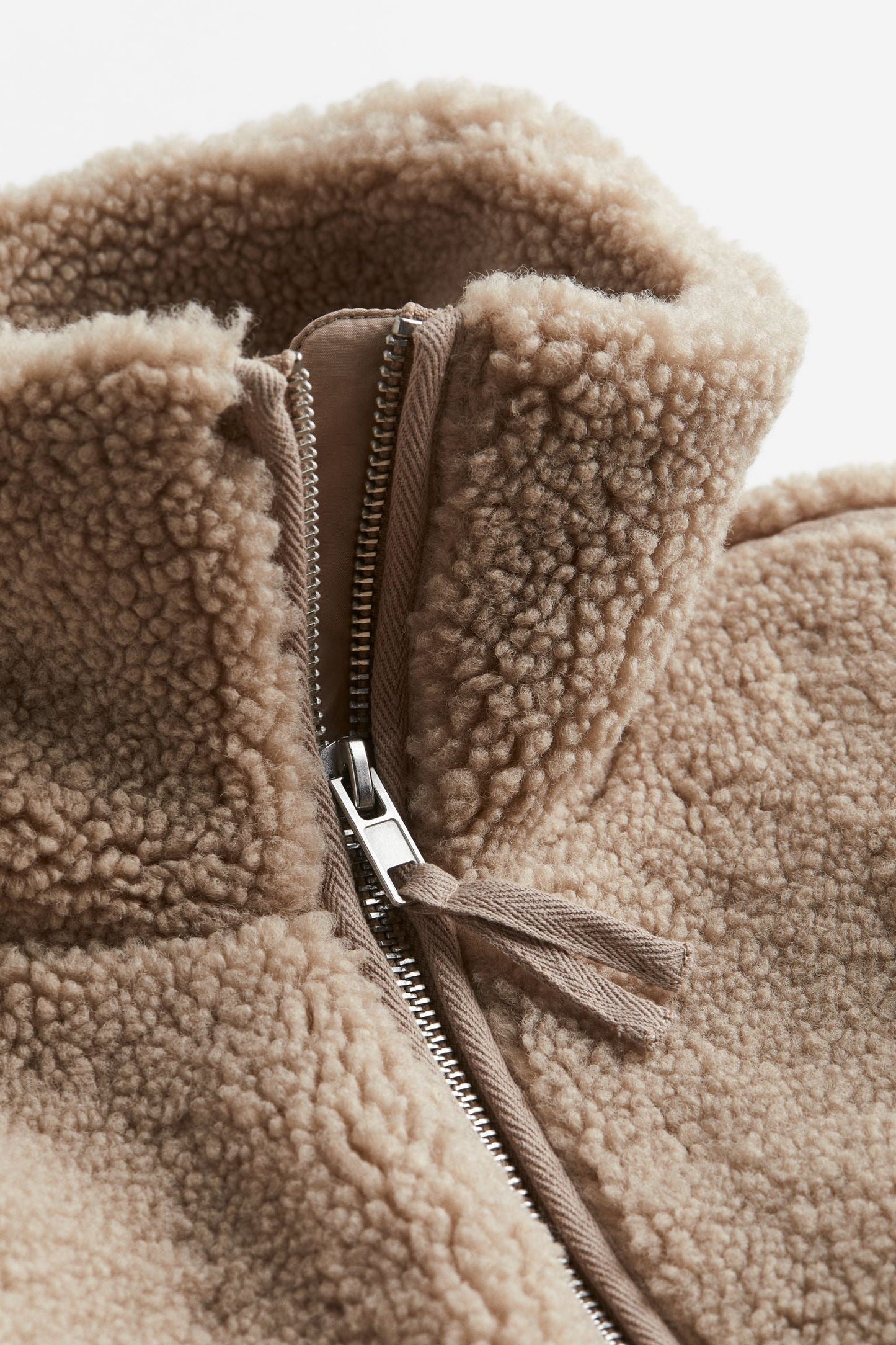 Maureen | Women's Sherpa Zip-Up Coat - Image 2