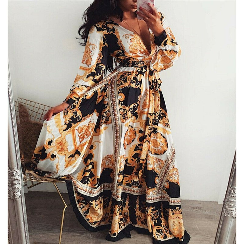 Harmony | Bohemian Maxi Dress - Elegant and Flowy - Image 8