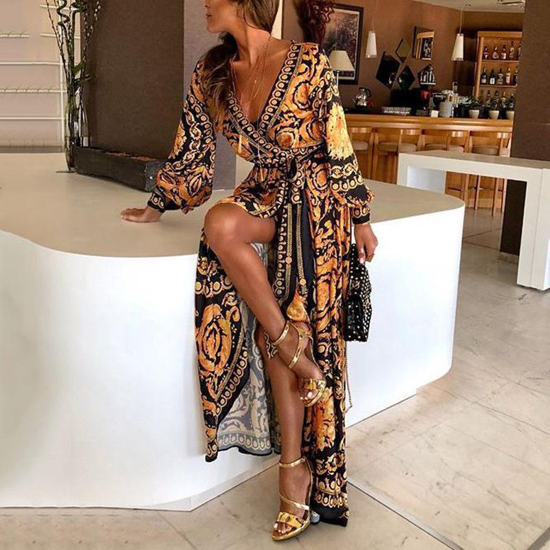 Harmony | Bohemian Maxi Dress - Elegant and Flowy - Image 1
