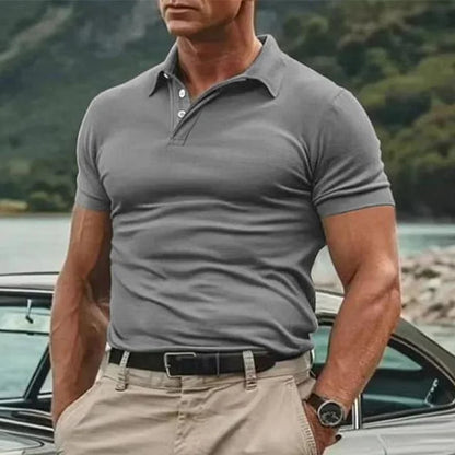 Saul | Summer Polo Shirt for Men - Lightweight and Stylish - Image 2