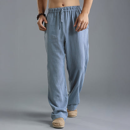 Chris - samuel linen pants | Breathable Lightweight Trousers - Image 2