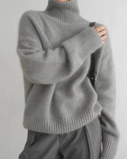 Judith | Women's Oversized Turtleneck Sweater - Image 2