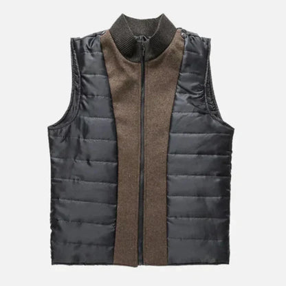 Edward | Men's Mid-Length Stand Collar Overcoat - Image 4