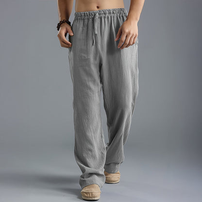 Chris - samuel linen pants | Breathable Lightweight Trousers - Image 3