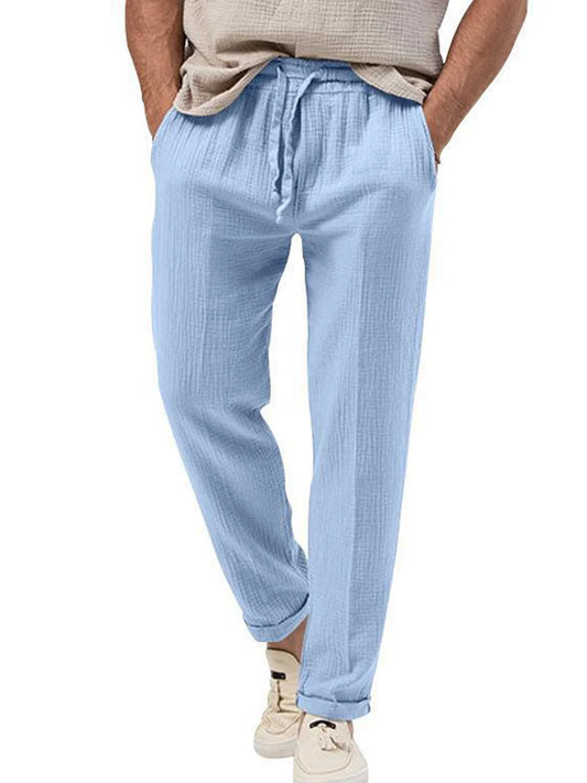 Parker | Men's Lightweight Linen Summer Pants - Image 1