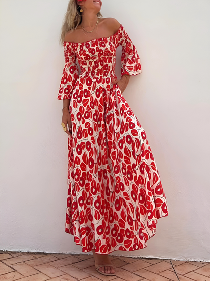 Sharon | Elegant Summer Maxi Dress - Image 2