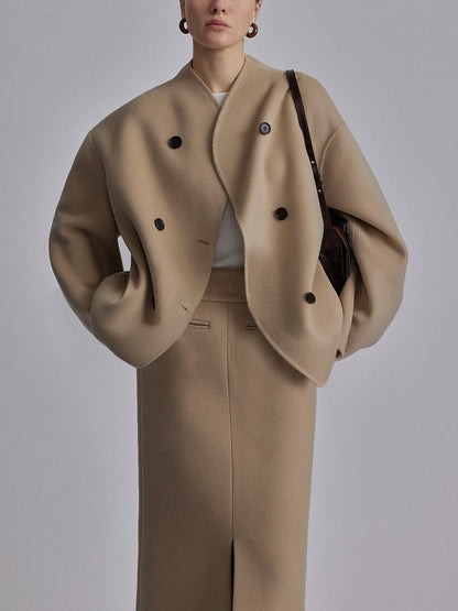 Charlene | Women's Double Breasted Pea Coat - Image 10