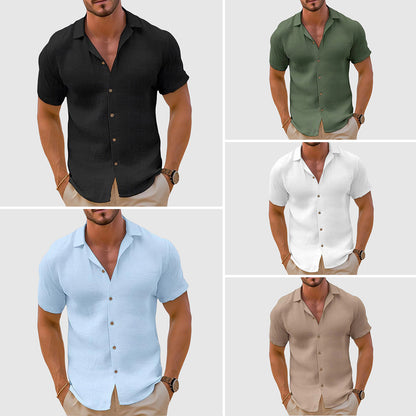 Lorenzo vitali island linen shirt | Premium Casual Top - Image 6