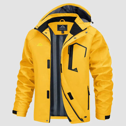 Dorian | Men's Lightweight Hooded Rain Jacket - Image 3