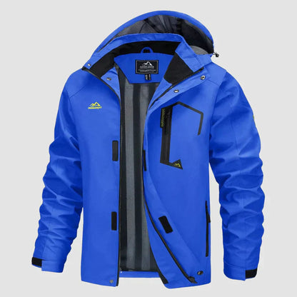 Dorian | Men's Lightweight Hooded Rain Jacket - Image 8